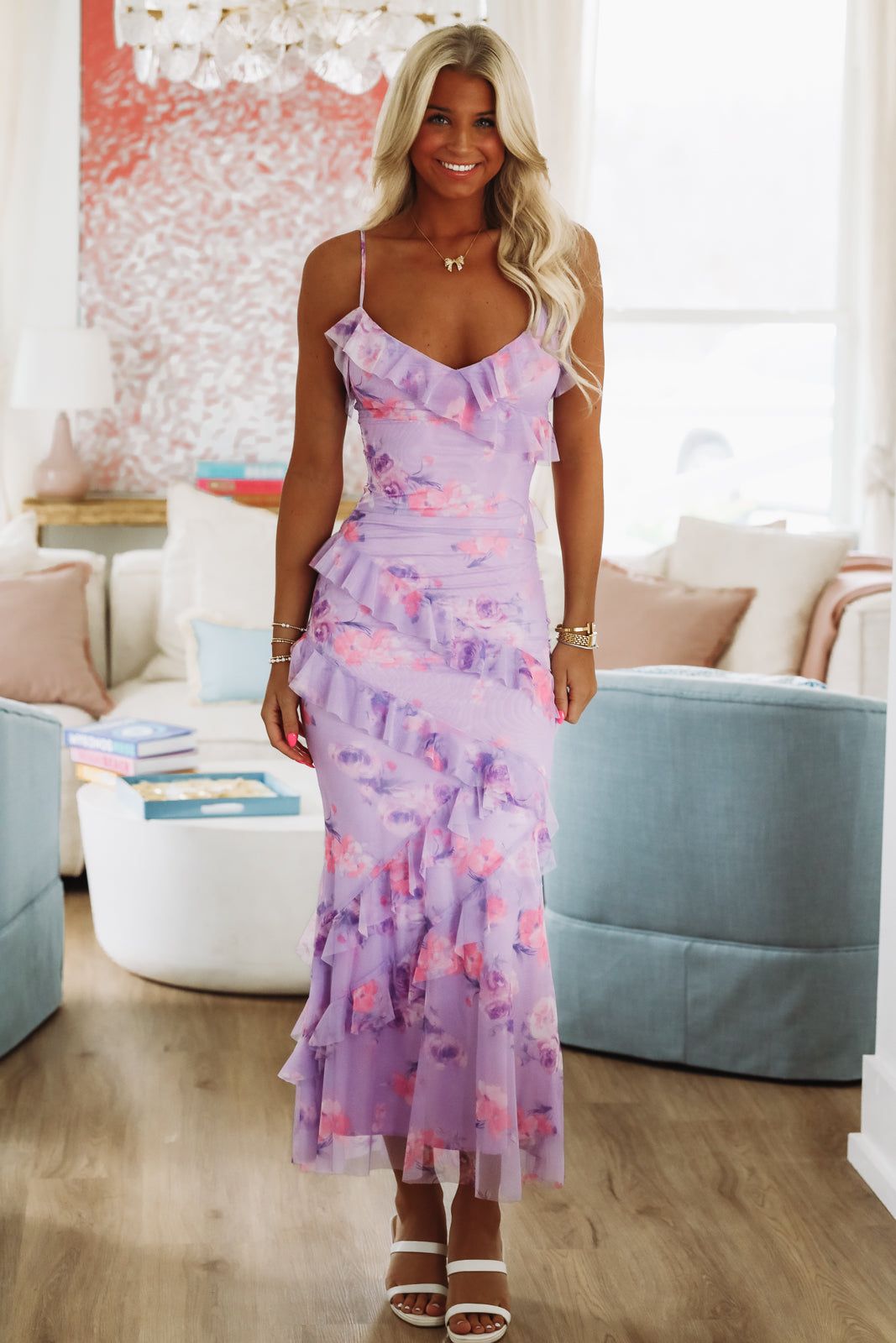 strapless open back dress Cowl-Neck Open-Back Satin Long Prom Dress with Slit– PromGirl main image 0
