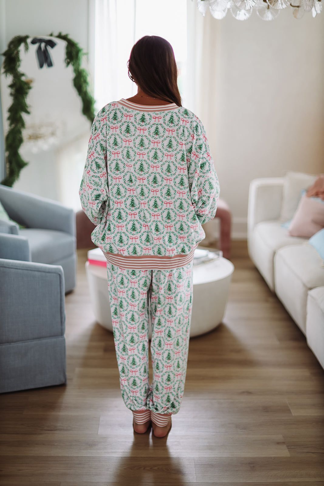 Santa's Fav Loungewear Top - Ivory – Hazel & Olive