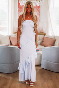 Kiss You Back Maxi Dress - Blue-HAZEL & OLIVE SD/314-XSmall-