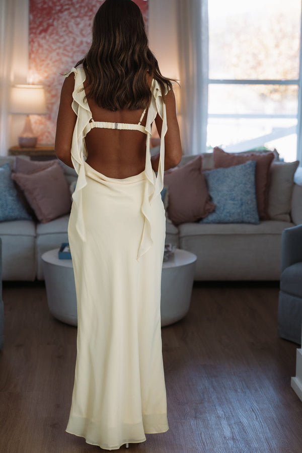 Hazel & Olive SD/358 Breathless Maxi Dress - Yellow