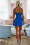 Erica Romper Dress - Royal Blue-HAZEL & OLIVE SM/D20804A-Small-