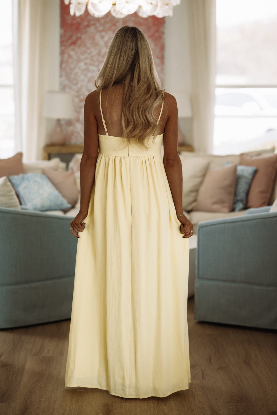 11:11 Maxi Dress - Yellow Lemon