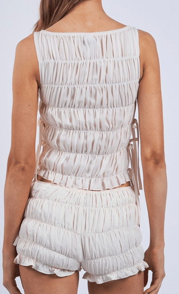 Hamptons and Beyond Top - Ivory-HAZEL & OLIVE SM/T10434A-Small-