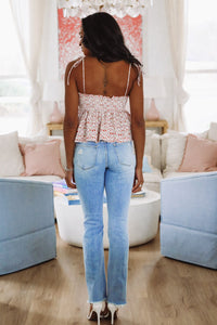 Sprinkle of Spring Babydoll Top - Red-HAZEL & OLIVE-Small-