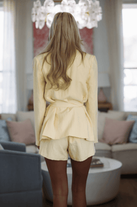 Hazel & Olive SSB/P/3620/P Fresh Start Mini Skort - Yellow