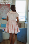 Sunday Morning Babydoll Mini Dress - Pink-HAZEL & OLIVE-Small-
