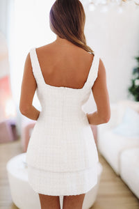 Sunset Sparkle Tweed Set - Ivory-HAZEL & OLIVE MST8124-Small-