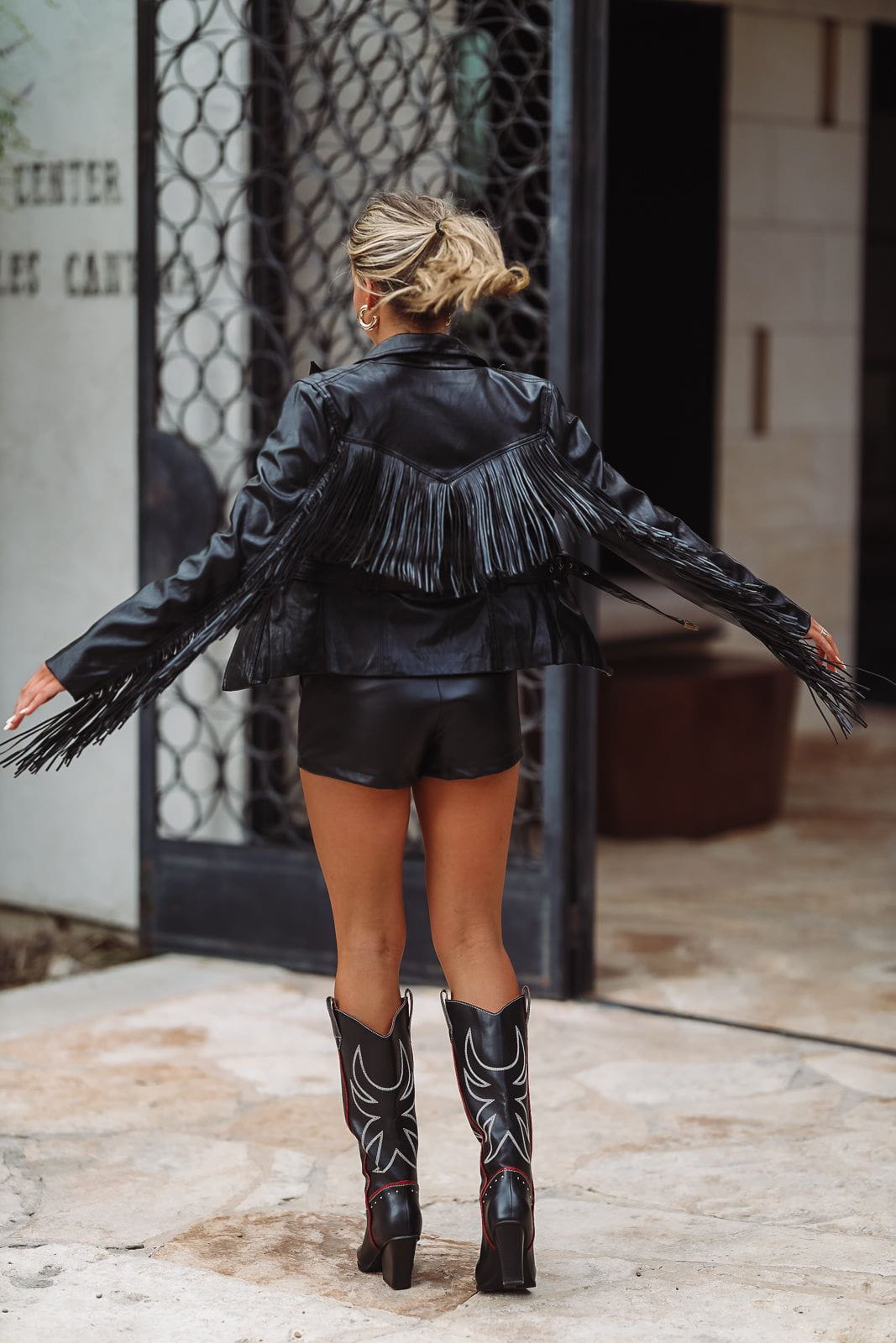 Cowboy Boots Skirt And Tall Boots Cowboy Boots Overall Skirt Boots