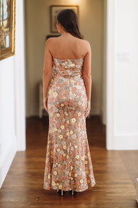 Think I'm in Love Maxi Dress - Rose Gold-HAZEL & OLIVE-Small-