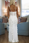 HAZEL & OLIVE This Very Moment Maxi Dress - White