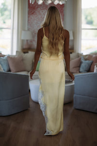 Hazel & Olive TI7512FO Caught Up To You Top - Yellow