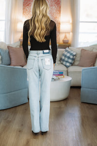 Hazel & Olive V3212 Vintage Flare Jeans- Light Wash