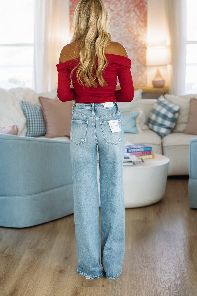 Hazel & Olive V3651 Everyday Jeans - Medium Wash