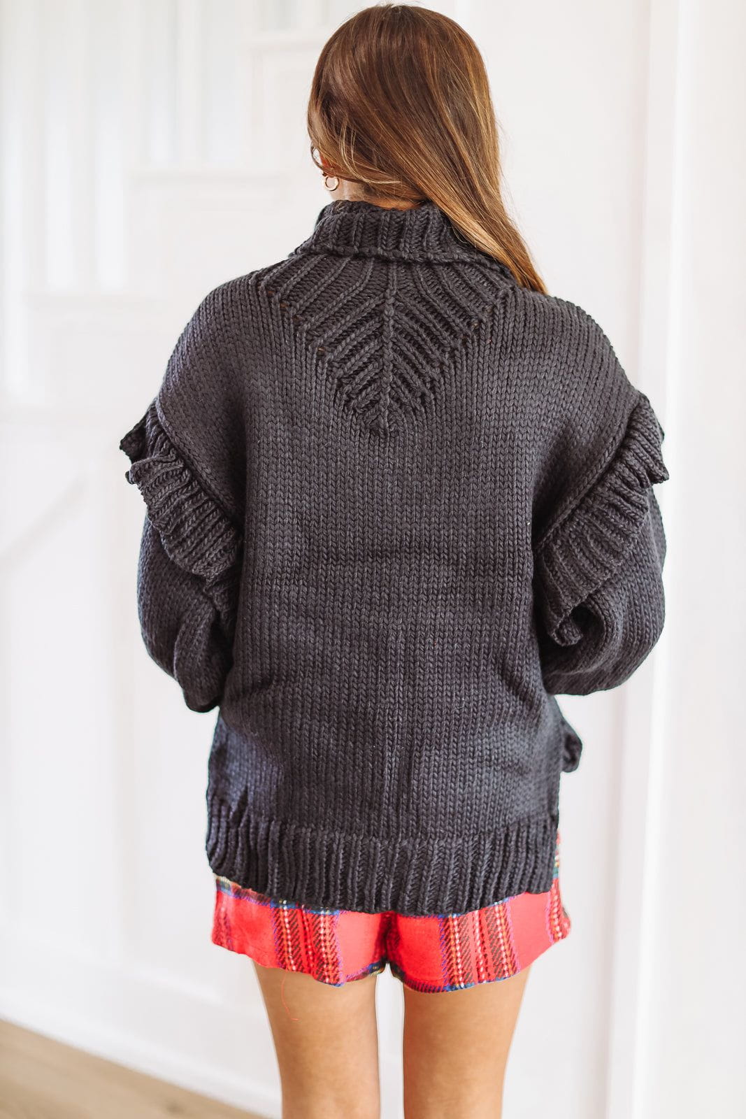 Weekend Love Sweater - Black-HAZEL & OLIVE-Small-