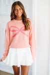 What's New Sweater - Pink-HAZEL & OLIVE-Small-
