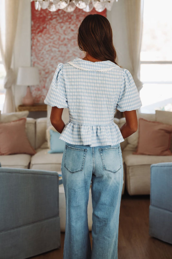 Wren Top - Blue-HAZEL & OLIVE-Small-