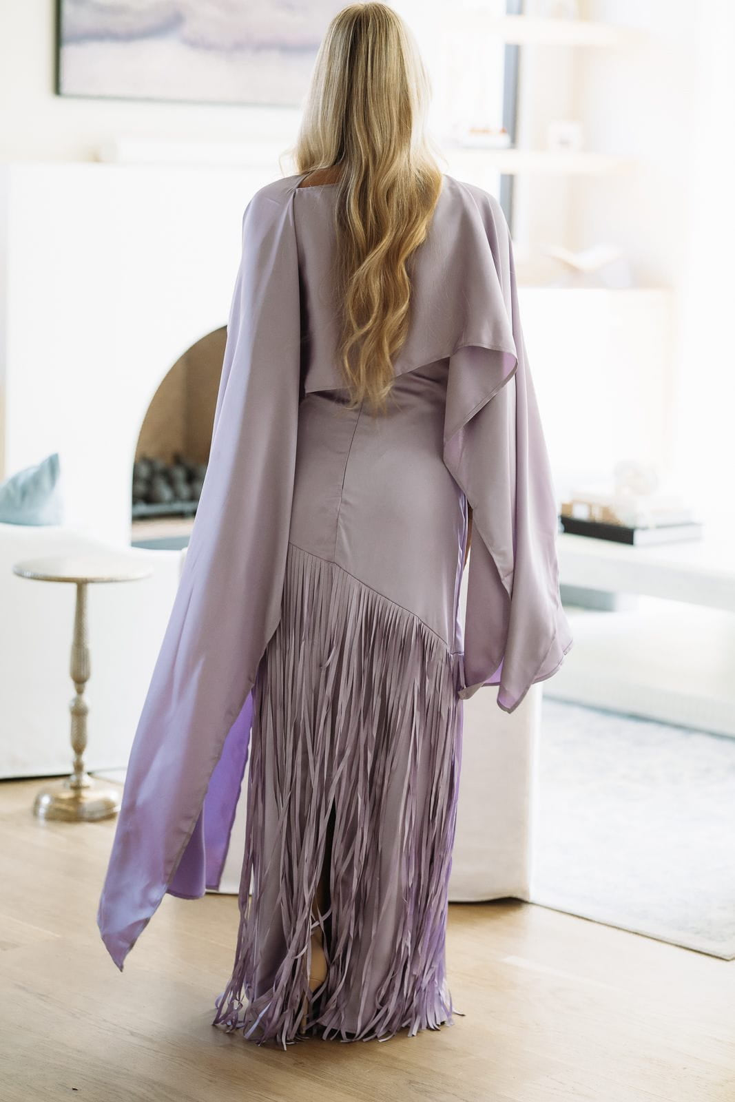 JO14Y Stay the Night Away Maxi Dress - Light Purple