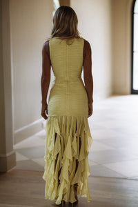 LD12742 Riviera Romance Maxi Dress - Yellow