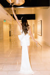 Hazel & Olive Bowtiful Bride Dress - White