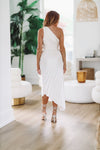 HAZEL & OLIVE What Dreams Are Made of Maxi Dress - Pearl Ivory
